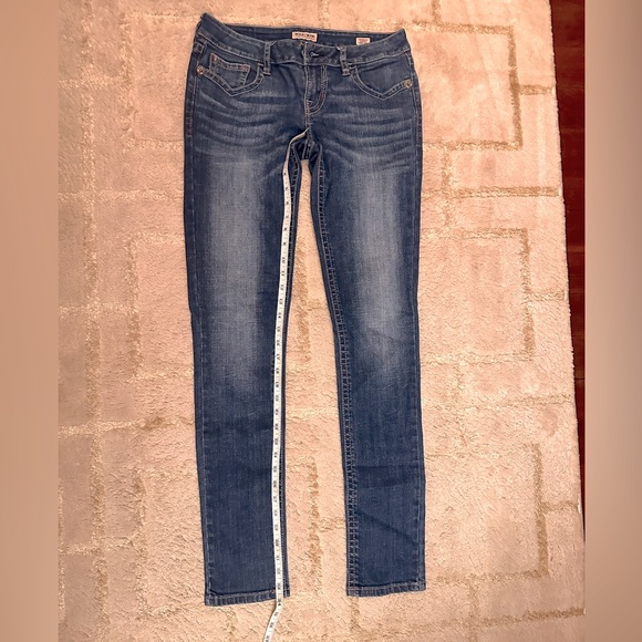 MEK DNM OAXACA skinny leg Jeans! Embroidered pockets, NWOT - size 27 - Picture 8 of 9